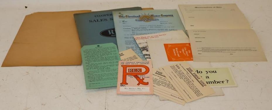 The Cleveland Heater Company 1916 Advertisement Salesmen's Book (1 of 5)