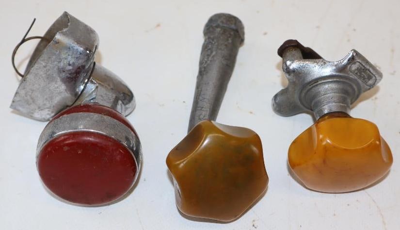 Group of 3 Vintage Suicide & Other Steering Wheel Knobs (1 of 3)