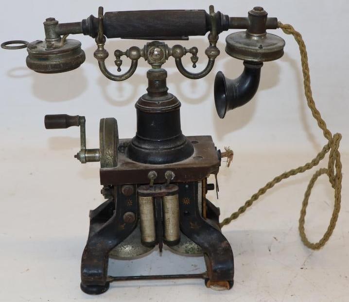 Early 1900's Eiffel Tower Telephone (1 of 4)