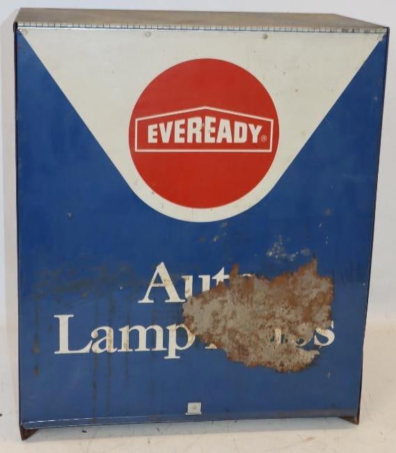 Eveready Auto Lamp Bulbs Advertising Cabinet (1 of 4)