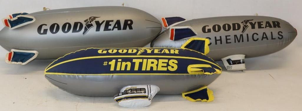 Group of 3 Different Goodyear Inflatable Blimps (1 of 5)