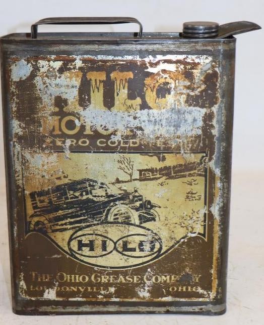 Graphic Hi Lo Zero Cold Test Slim One Gallon Oil Can (1 of 4)