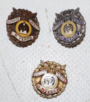 Group of 3 TP Thompson Products Service Pins (1 of 2)