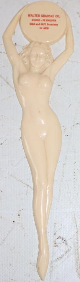Walter Grabski Dodge Plymouth Risque Letter Opener: 8.5" x 2.25"