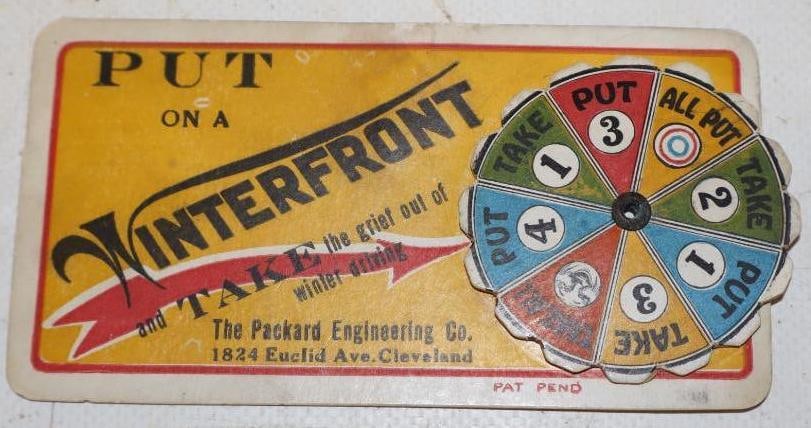 "Put on a Winterfront" Packard Engineering Spinning Wheel Promotion (1 of 2)
