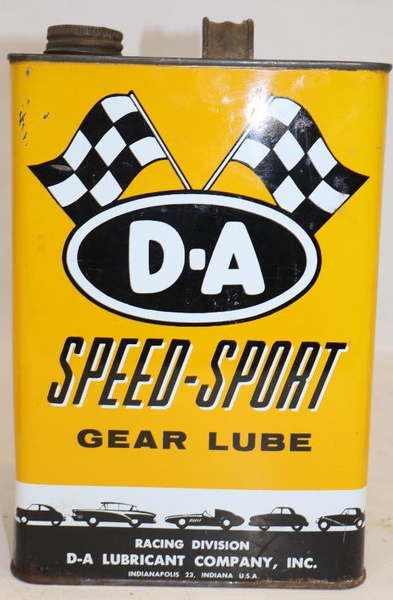 D-A Speedsport Gear Lube One Gallon Graphic Oil Can (1 of 2)