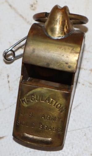Brass Regulation US Army Whistle (1 of 2)