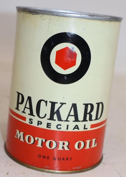 Packard Special One Quart Metal 35? Pricer Oil Can (1 of 3)