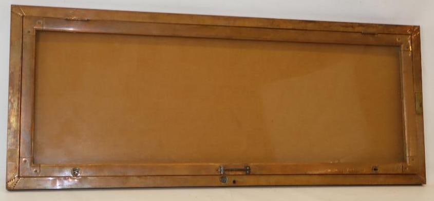National Theatre Supply Company Copper Show Poster Display Cabinet (1 of 5)