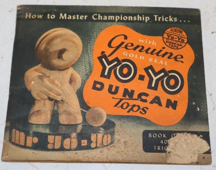 1947 Duncan Yo-Yo Master Championship Tricks Book (1 of 4)