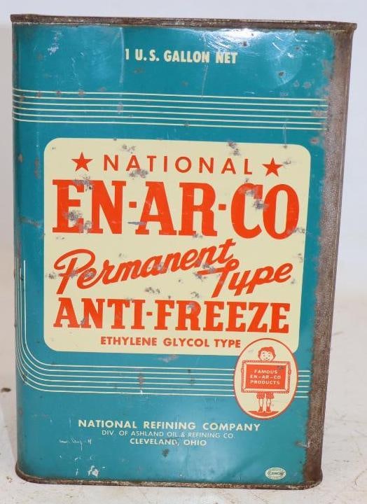 En-Ar-Co National Refining Company One Gallon Antifreeze Can (1 of 4)
