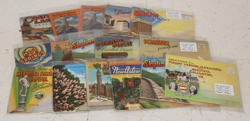 Group of 17 Postcard Albums (1 of 6)