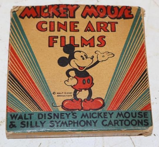 Mickey Mouse & Silly Symphony Cartoons 8 MM Movie in Original Box (1 of 2)
