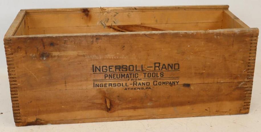 Ingersoll-Rand Numatic Tools Shipping Crate: 10" x 25.5" x 10.5"