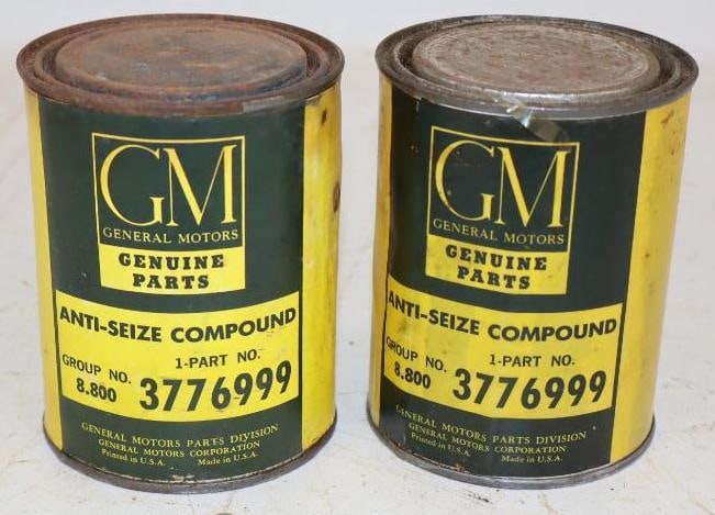 Group of 2 GM Anti Sludge Compound 16oz Cans (1 of 2)