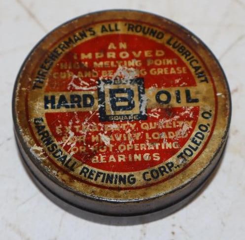Barnsdall B Square Hard Oil Advertising Can (1 of 2)