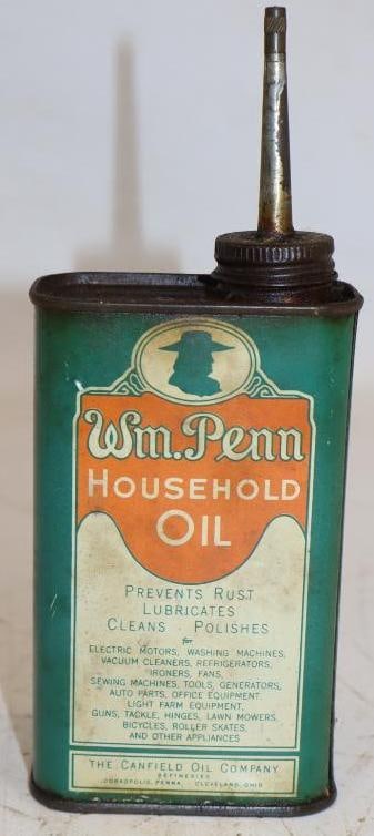 Wm. Penn Household Oil Handy Oiler Can (1 of 2)