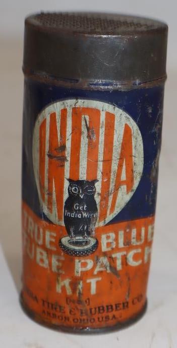 India True Blue Tire Patch Kit with Owl Graphics (1 of 2)