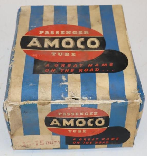 Amoco Passenger Tire Tube in Original Box: 10" x 8" x 5"