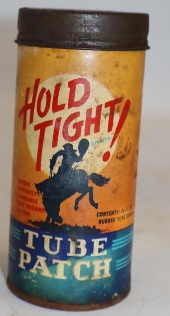 Pulled Tight Graphic Tire Tube Repair Kit Can (1 of 2)
