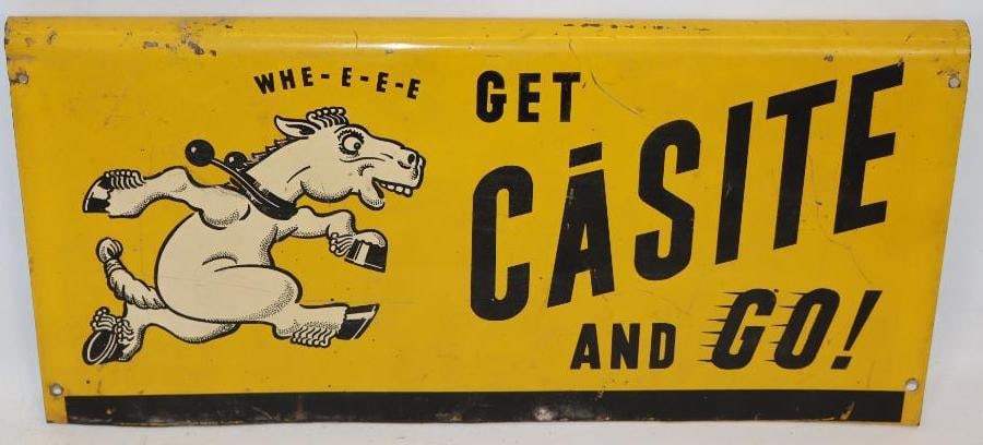 Casite Can Rack Display Sign with Horse Graphics (1 of 4)