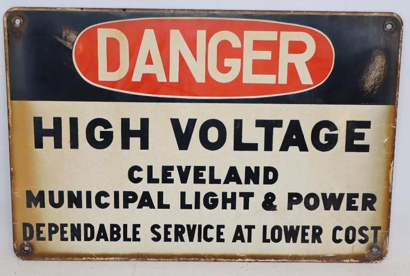 SSP Danger High Voltage Warning Sign (1 of 2)