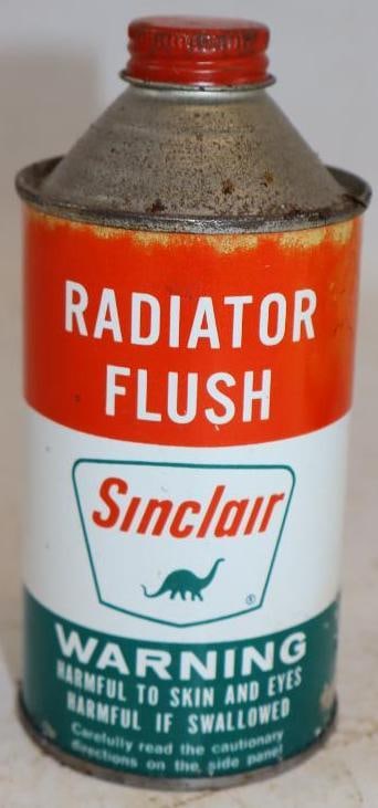 Sinclair Radiator Flush Cone Top Can (1 of 2)