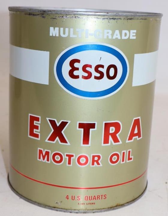 Esso Extra Humble Metal 1 Gallon Oil Can (1 of 2)