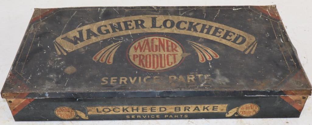 Wagner Lockheed Service Parts Countertop Advertising Cabinet (1 of 3)