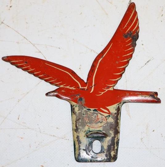 Fleetwing Gasoline Advertising License Plate Topper (1 of 2)