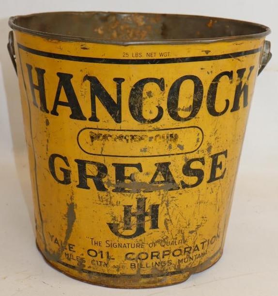 Yale Oil Hancock 25Lb Grease Can (1 of 4)