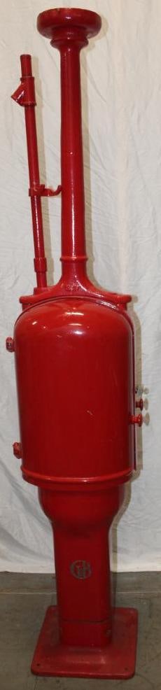 1907 Gilbert & Barker #8 Standard Oil Gasoline Curb Gas Pump (1 of 18)