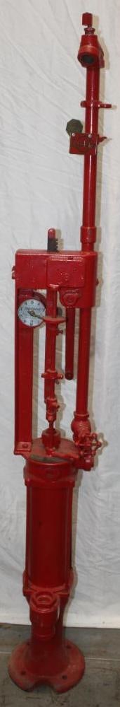 Early Dayton 16 Essolene Curb Gas Pump (1 of 9)