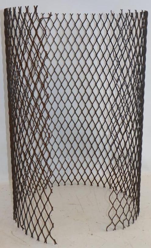 Visible Gas Pump Glass Cylinder Hail Guard: 14.5" x 14.5" x 26"