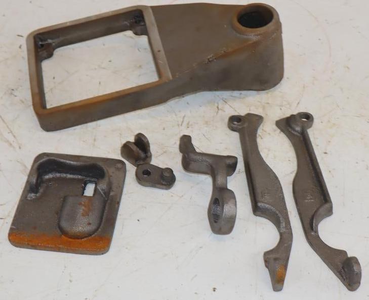 Group of 7 Bowser 300 Pumpkin Head Recast Gas Pump Parts (1 of 5)