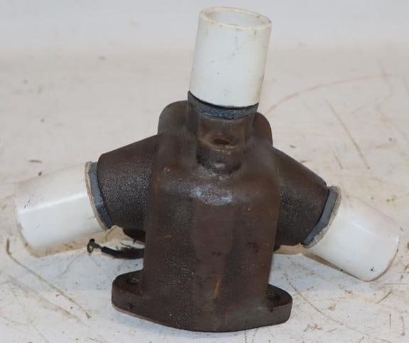 Early Clockface Gas Pump Light Manifold (1 of 4)