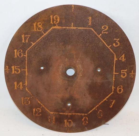 Ferro 100 Clock Face Gas Pump Dial Face (1 of 2)