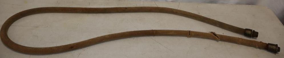 Early White Cloth Goodrich Visible Gas Pump Hose (1 of 6)