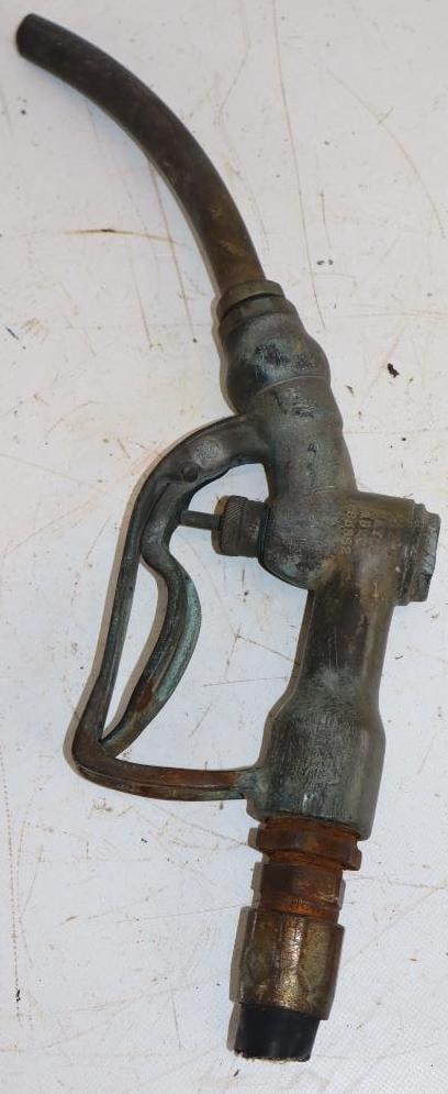 Buckeye M Brass Gas Pump Nozzle (1 of 3)