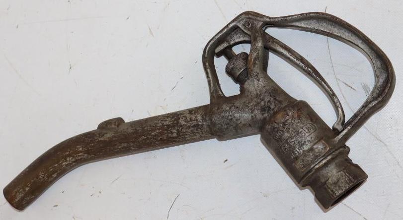 Gas O Gun Brass Gas Pump Nozzle: 13" x 4.5" x 2"