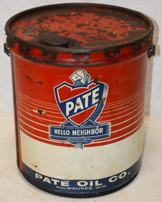 Pate Oil Company Hello Neighbor 5 Gallon Oil Can: 12x12x13