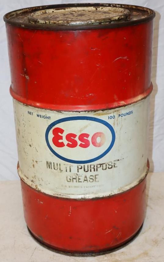 Esso Multi Purpose Grease 100lb Barrel (1 of 5)