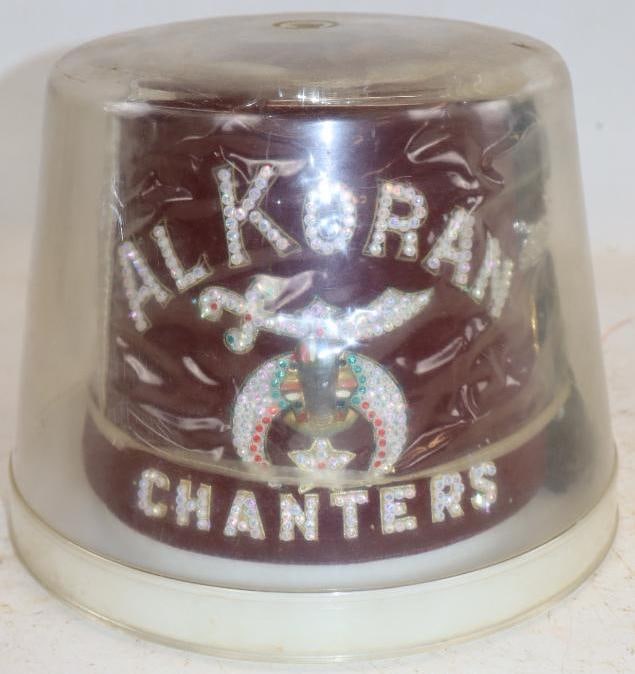 Al Koran Chanters Shriners Fez Masonic Hat (1 of 2)