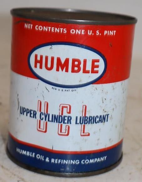 Humble Upper Cylinder Lubricant 1 Pint Oil Can (1 of 2)