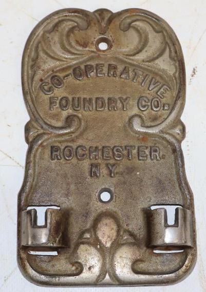 Co-Op Foundry Rochester, New York Draft Regulator Plate (1 of 2)