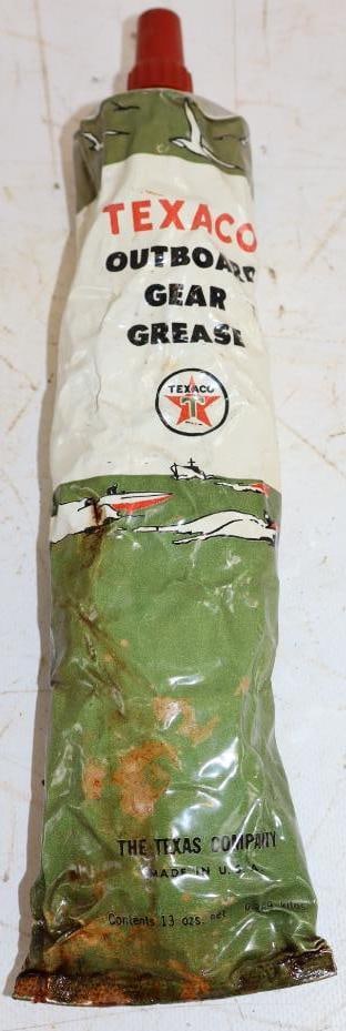 Graphic Texaco Outboard Gear Grease Tube (1 of 2)