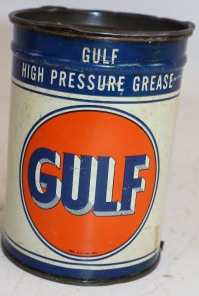 Gulf 1 Pound Grease Can (1 of 3)