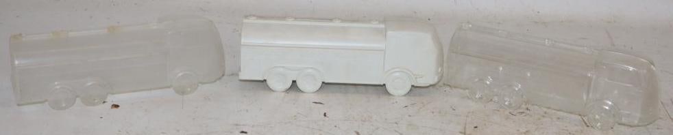 Group of 3 Esso Tanker Truck Shaped Toy Coin Banks (1 of 2)
