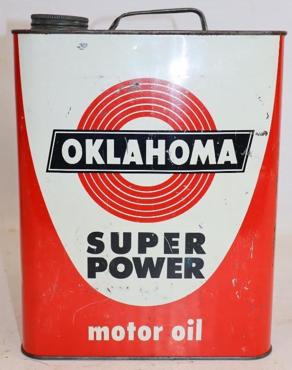 Oklahoma Super Power 2 Gal Oil Can (1 of 3)