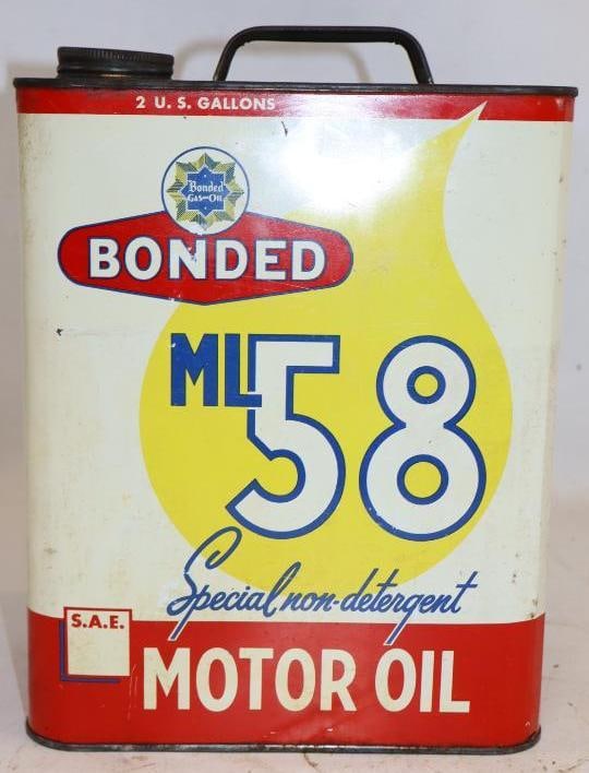 Bonded ML58 Special Non Detergent 2 Gal Oil Can (1 of 4)